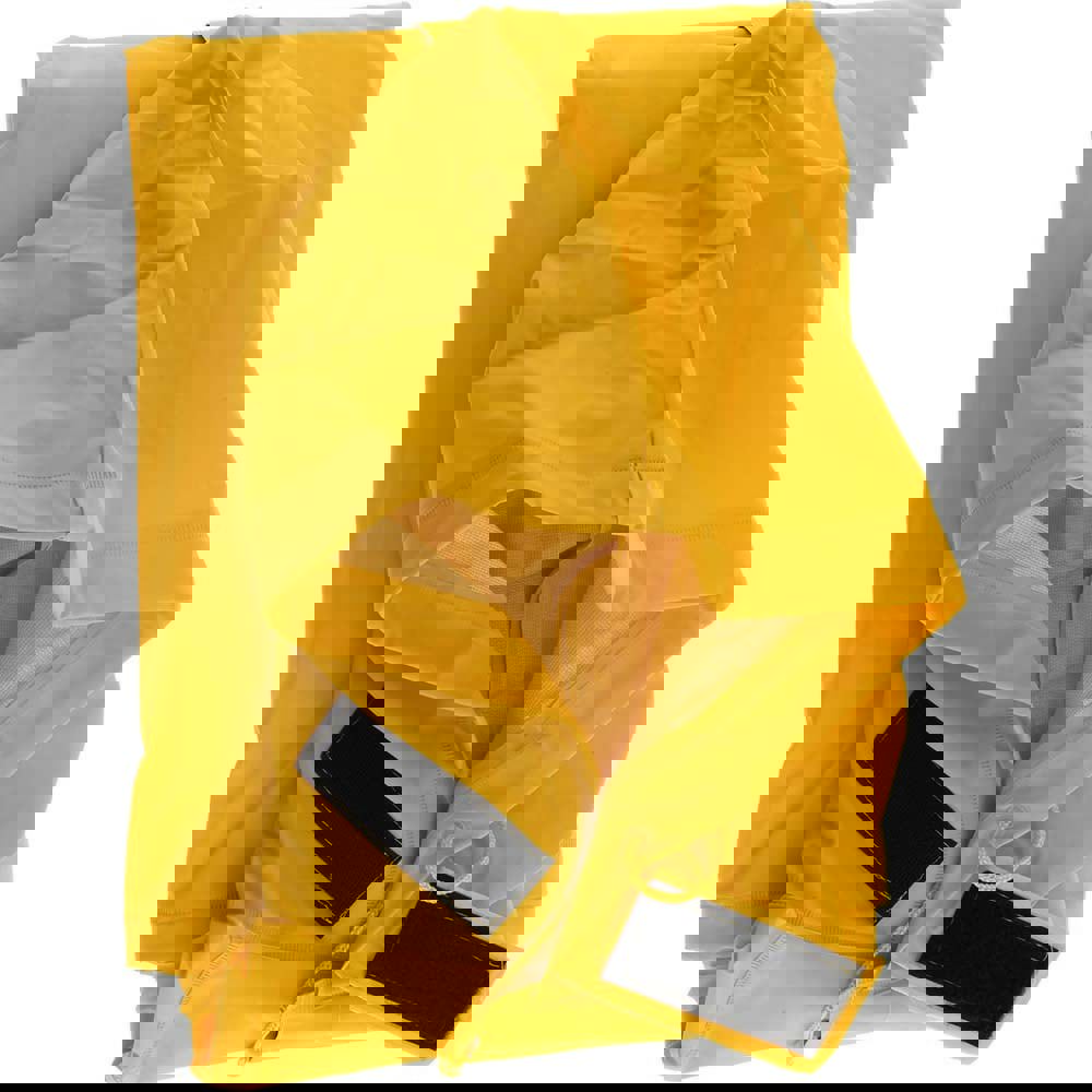 Rain Bib Overalls: Size X-Large, Polyester & Polyvinylchloride